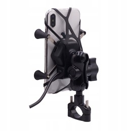 Motorcycle GPS Phone Holder USB 2A 3 5 6 5