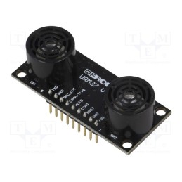 1 pcs x DFROBOT - SEN0001 - Sensor: distance, ultrasonic, 3.3÷5VDC, RS232, 0.05÷5m, 10Hz