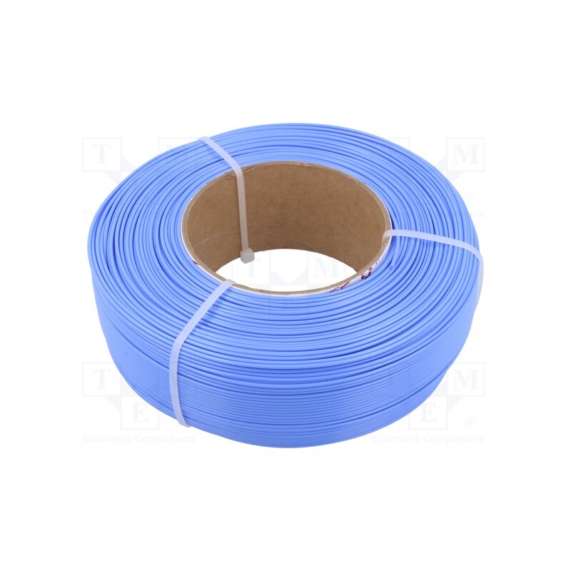 1 rol x ROSA 3D - 5907753132697 - Filament: PLA, 1.75mm, blue, 185÷225°C, 1kg, Table temp: 40÷60°C