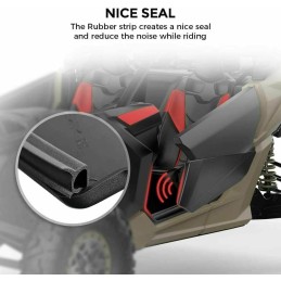 Can am maverick x3 lower door panels plastic