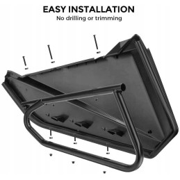 Can am maverick x3 lower door panels plastic