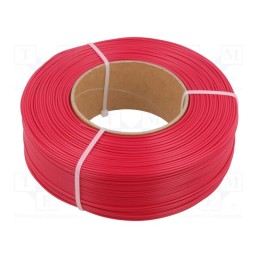 1 rol x ROSA 3D - 5907753132543 - Filament: PLA, 1.75mm, red (ruby), 185÷225°C, 1kg, ROSA-4172
