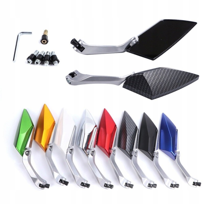 Universal mirrors for motorbike quad m8 m10