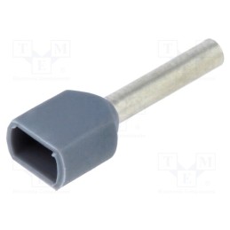 50 pcs x BM GROUP - BM 00653 - Tip: bootlace ferrule, insulated,double, copper, 0.75mm2, 10mm
