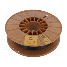 1 rol x ROSA 3D - 5907753131461 - Filament: PLA CarbonLook, 1.75mm, black, 185÷225°C, 500g