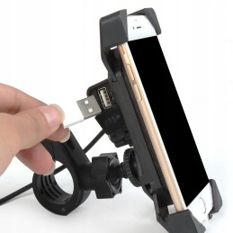 GPS phone holder, usb charger 2a quad motor