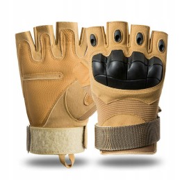 Motor quad eco leather tactical short gloves