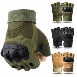 Motor quad eco leather tactical short gloves