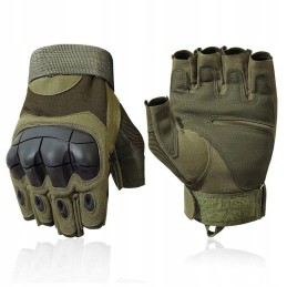 Motor quad eco leather tactical short gloves