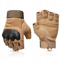 Motor quad eco leather tactical short gloves