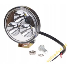 Long range lamp 9w 3x led spot utv atv 4x4 quad