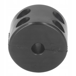 Rubber hook stopper on the winch line