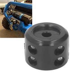 Rubber hook stopper on the winch line