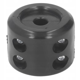 Rubber hook stopper on the winch line