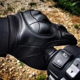 Motor quad eco leather tactical touch gloves
