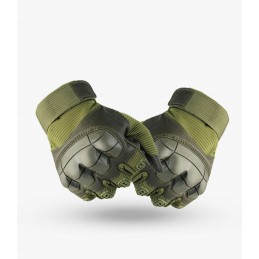 Motor quad eco leather tactical touch gloves