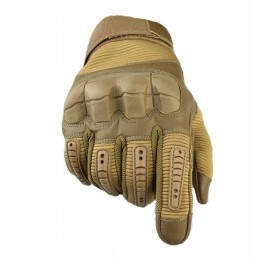 Motor quad eco leather tactical touch gloves