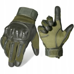Motor quad eco leather tactical touch gloves