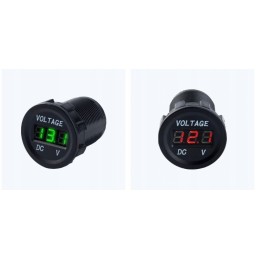 Quad motor voltmeter charger 2x usb 2a panel