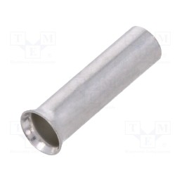 50 pcs x NINIGI - TUL-NI-02510 - Tip: bootlace ferrule, non-insulated, copper, 2.5mm2, 10mm, tinned