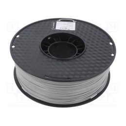 1 rol x GEMBIRD - 3DP-ABS1.75-01-GR - Filament: ABS, 1.75mm, grey, 225÷245°C, 1kg
