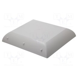 1 pcs x Alfa Electric - I-ALFATORR1000B00 - Fan: AC, roof, 230VAC, 1000m3/h, 72dBA, ball bearing, IP44, RAL 7035