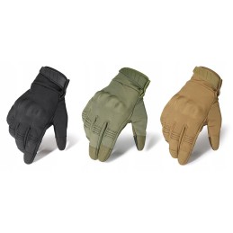 Motor quad tactical military touch gloves