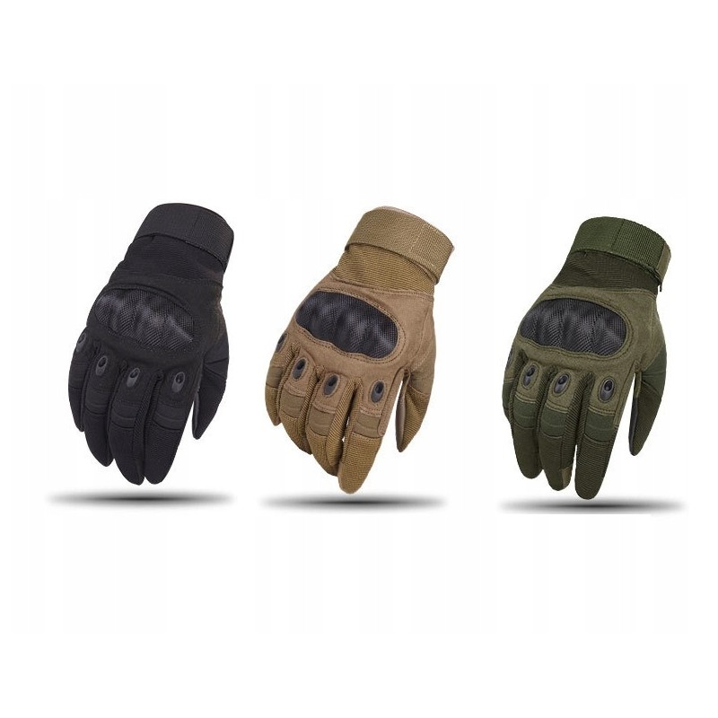 Motor quad tactical military touch gloves