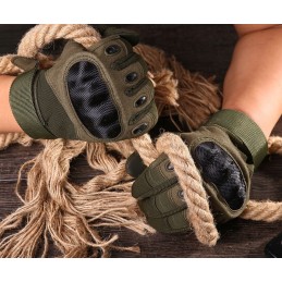 Motor quad tactical military touch gloves