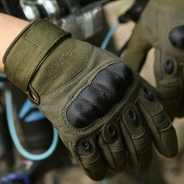 Motor quad tactical military touch gloves