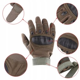 Motor quad tactical military touch gloves
