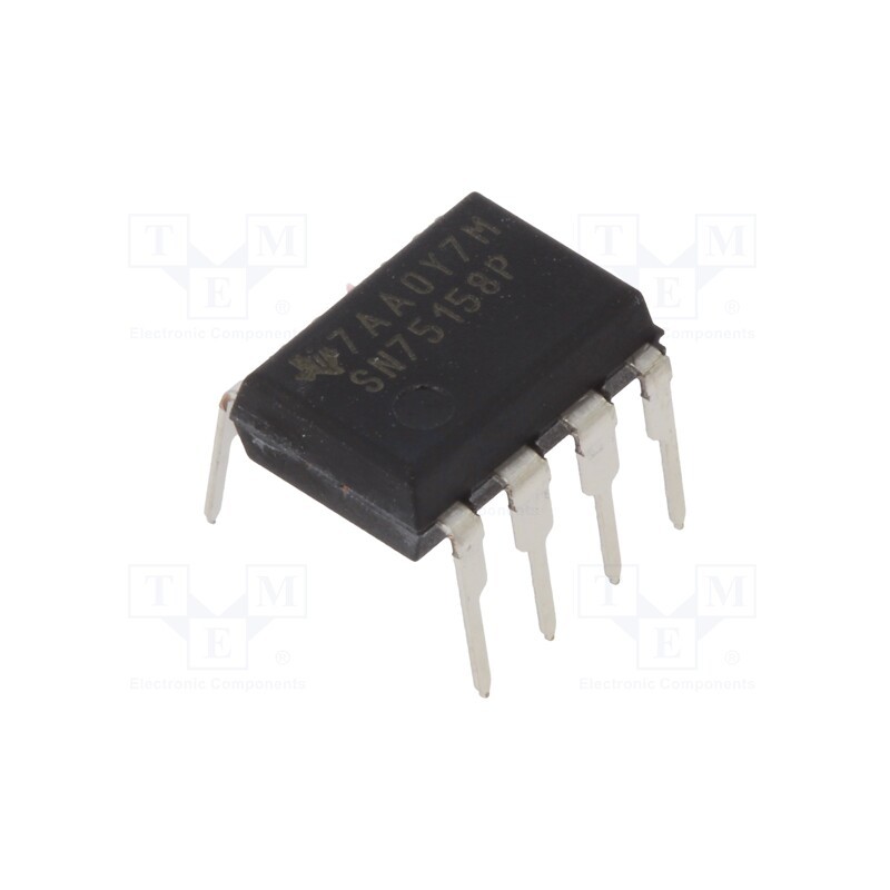 1 pcs x TEXAS INSTRUMENTS - SN75158P - IC: interface, line driver, RS422, 4.75÷5.25VDC, differential