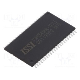 1 pcs x ISSI - IS61C6416AL-12TLI - IC: SRAM memory, 1MbSRAM, 64kx16bit, 5V, 12ns, TSOP44 II, parallel