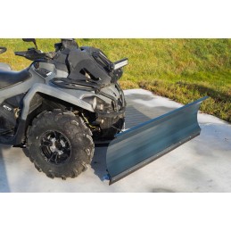 Universal snow removal plug for quad ATV