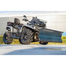 Universal snow removal plug for quad ATV