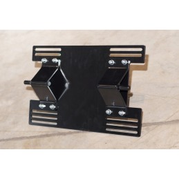 Universal snow removal plug for quad ATV