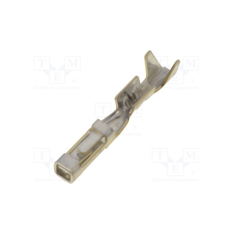 50 pcs x ADAM TECH - MTE-C-R - Contact, female, brass, tinned, 28AWG÷22AWG, MTE, crimped