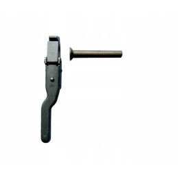 The side lock with a paper clip is strong, the bottom opening is left