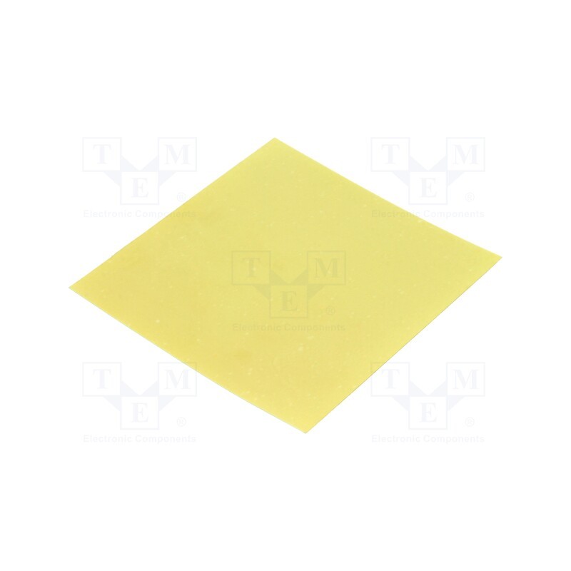 1 pcs x FISCHER ELEKTRONIK - WLFT 404 100X100 - Heat transfer pad: Kapton, Thk: 0.127mm, 400mW/mK, UL94V-0, 5kV