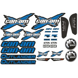 Can am outlander stickers sticker 4 colors