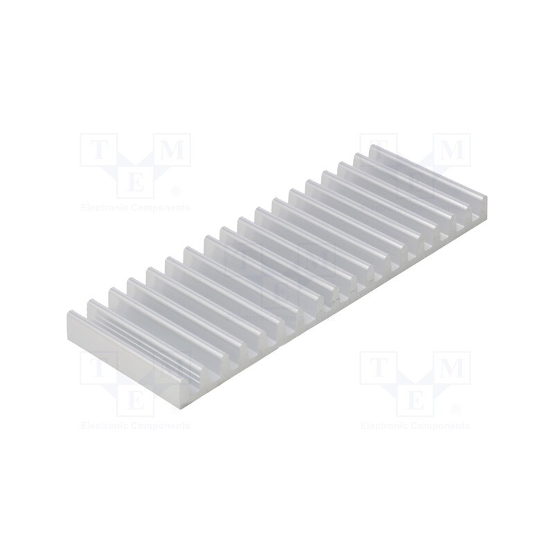 1 pcs x FISCHER ELEKTRONIK - SK 695 50 AL - Heatsink: extruded, L: 50mm, W: 140mm, H: 10mm, aluminium, raw