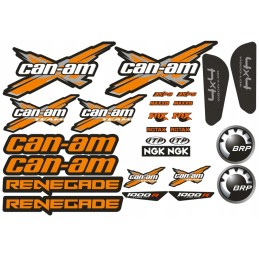 Can am renegade stickers sticker 4 colors