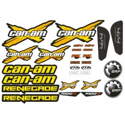Can am renegade stickers sticker 4 colors
