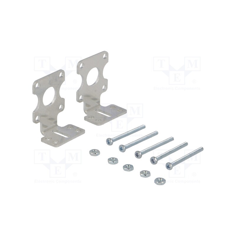 1 pcs x POLOLU - POLOLU-2671 - Bracket, silver, for micromotors with gear 120: 1, 200: 1, 228: 1