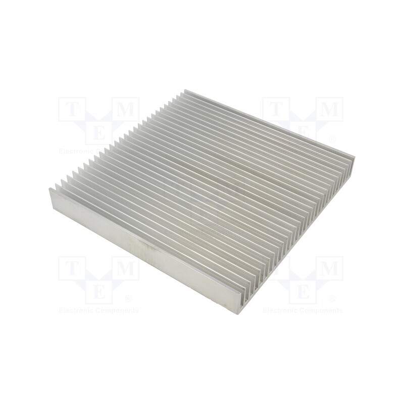 1 pcs x STONECOLD - RAD-C20025/200 - Heatsink: moulded, grilled, natural, L: 200mm, W: 200mm, H: 25mm, raw