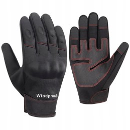 Motor quad windproof touch gloves
