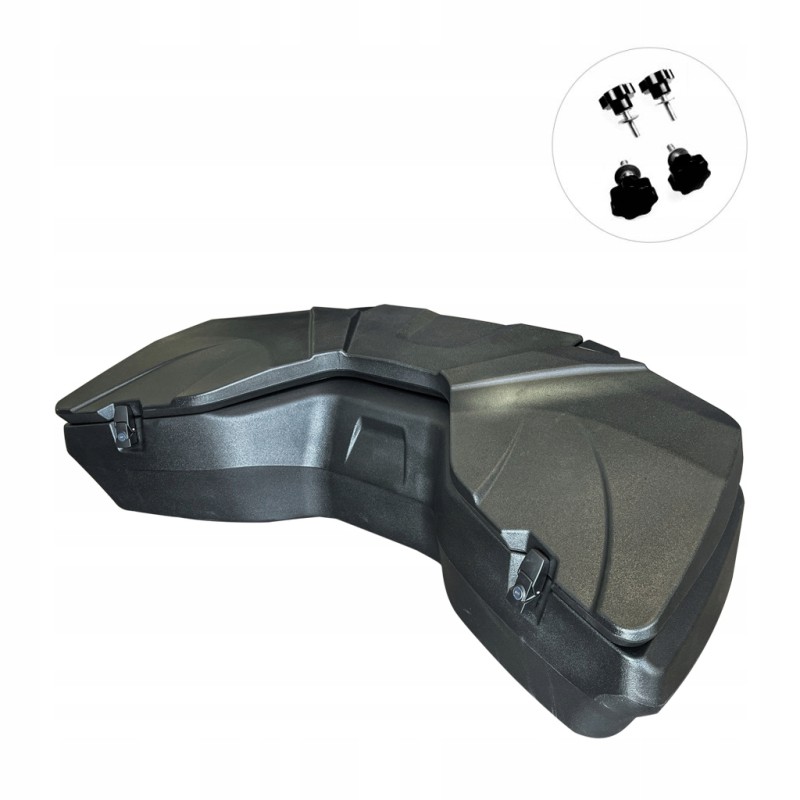 Quad ATV trunk, two Polaris TGB Segway helmets