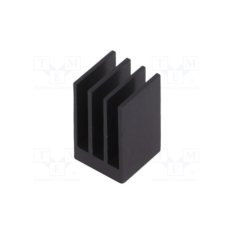 1 pcs x Advanced Thermal Solutions - ATS-54150W-C1-R0 - Heatsink: extruded, grilled, BGA, black, L: 15mm, W: 15mm, H: 24.5mm