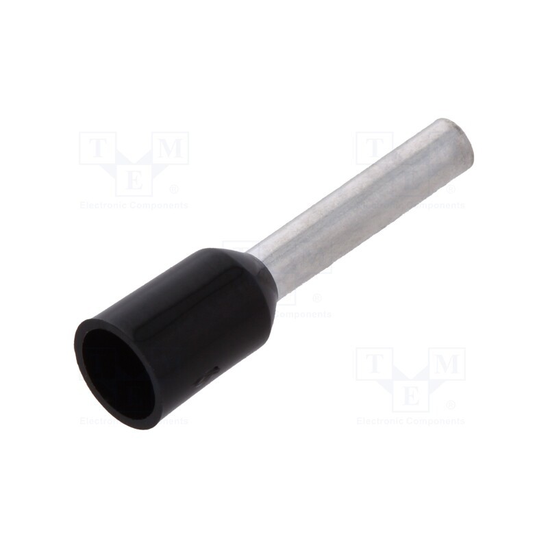 50 pcs x NINIGI - TUL-RI-01510 - Tip: bootlace ferrule, insulated, copper, 1.5mm2, 10mm, tinned