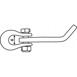 Sliding rope pallet g80 7-8 mm